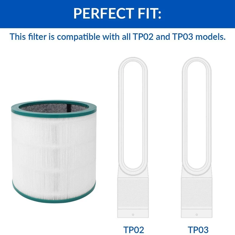 Фильтры очистителя воздуха совместимые с моделями Dyson Tower Purifier