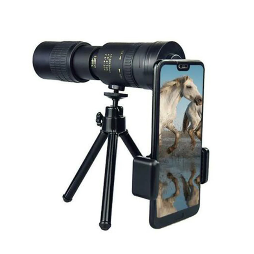 Новый 4K 10 30X30mm Супер телефото зум монокулярный телескоп для пляжа путешествия