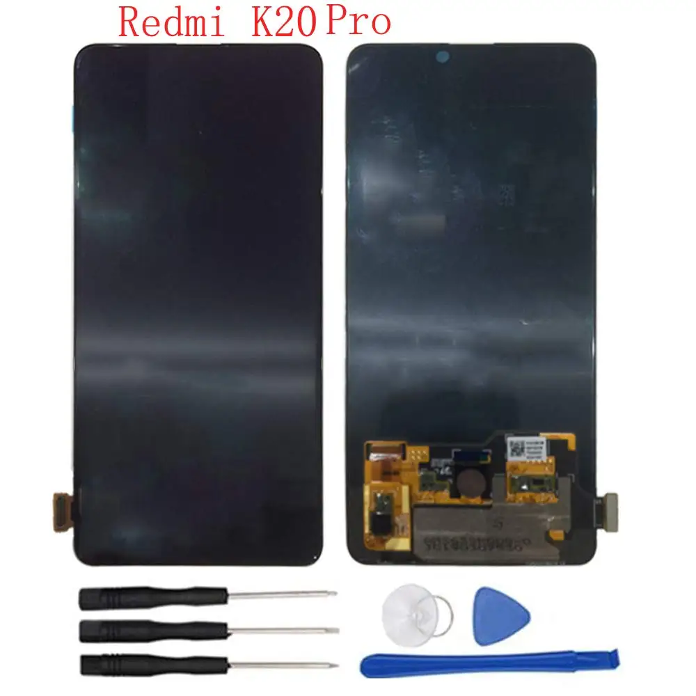 ЖК дисплей Amoled 6 39 дюйма для Xiaomi Redmi K20 сенсорный экран с дигитайзером в сборе Mi 9t Pro