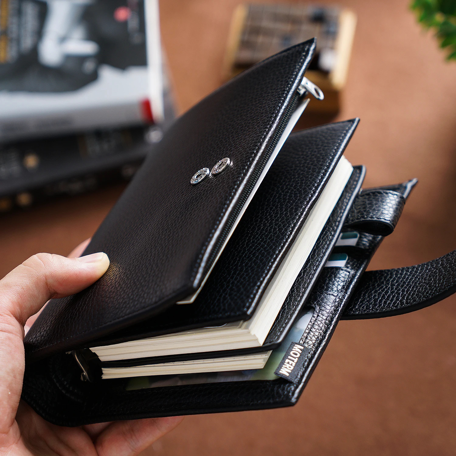 Органайзер-планировщик Moterm Pocket Versa 3 0 с кольцами 19 мм многофункциональный блокнот