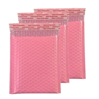 10 pcs file holder courier bubble envelope bag pink mailer self seal mailing bags padded envelopes for magazine lined mailer
