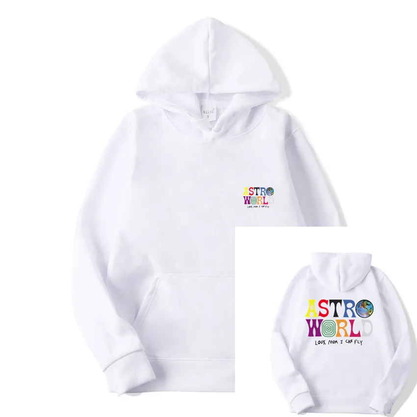 

Fall/Winter Hoodie TRAVIS SCOTT ASTROWORLD Hope You Are Here HOODIES Fashion Letters Men Women Street Clothing Pullover Sweater