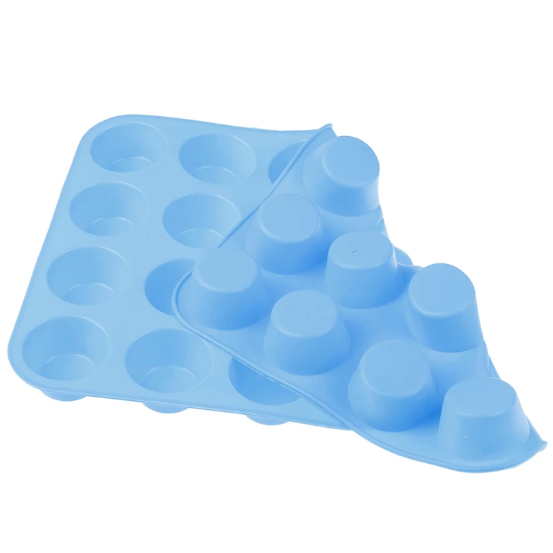 Мини форма для маффинов 24 Отверстия Силиконовые Мыло Кекс и печенья формы