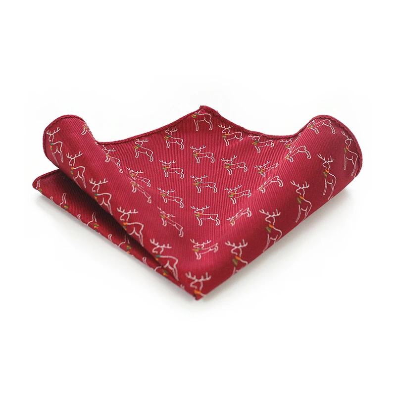 JEMYGINS рождественские карманные мужские платки оригинального дизайна квадратные