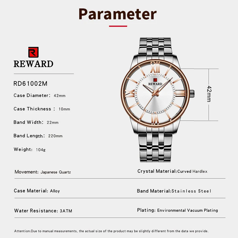 

Transparent Dial Clock Quartz Watches Men Business Wristwatches REWARD Luxury Brand Mens Waterproof Watch Male Relogio Masculino