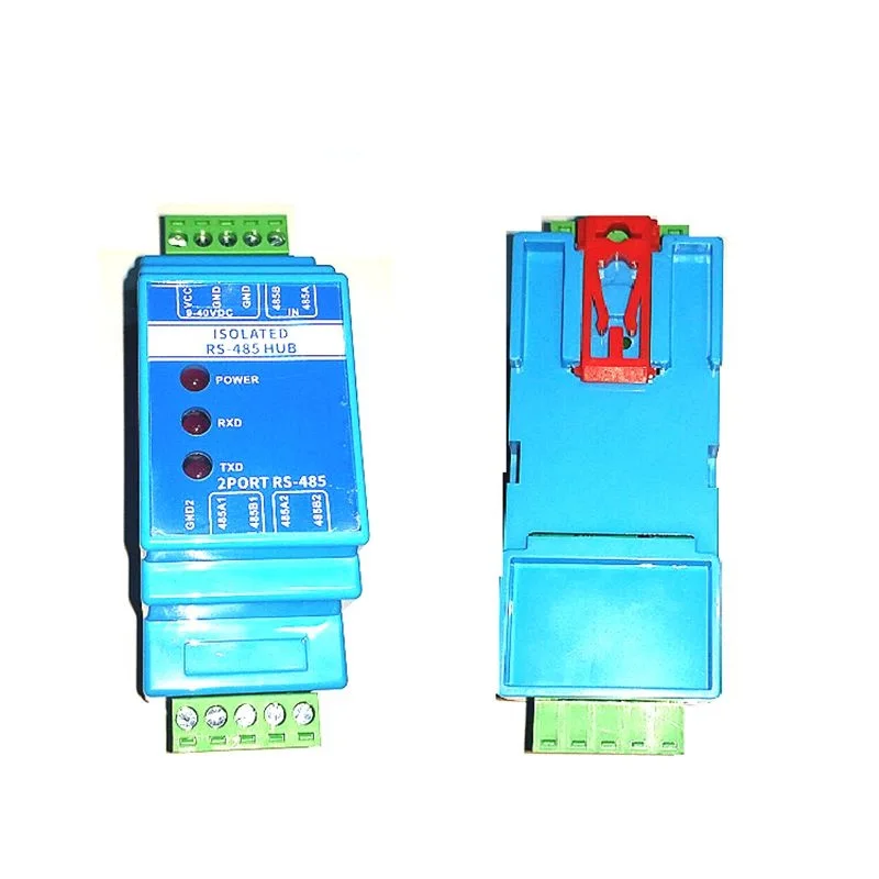 DC9V 40V RS485 ретранслятор фотоэлектрический изоляции концентратор DIN rail 2 полосная 485