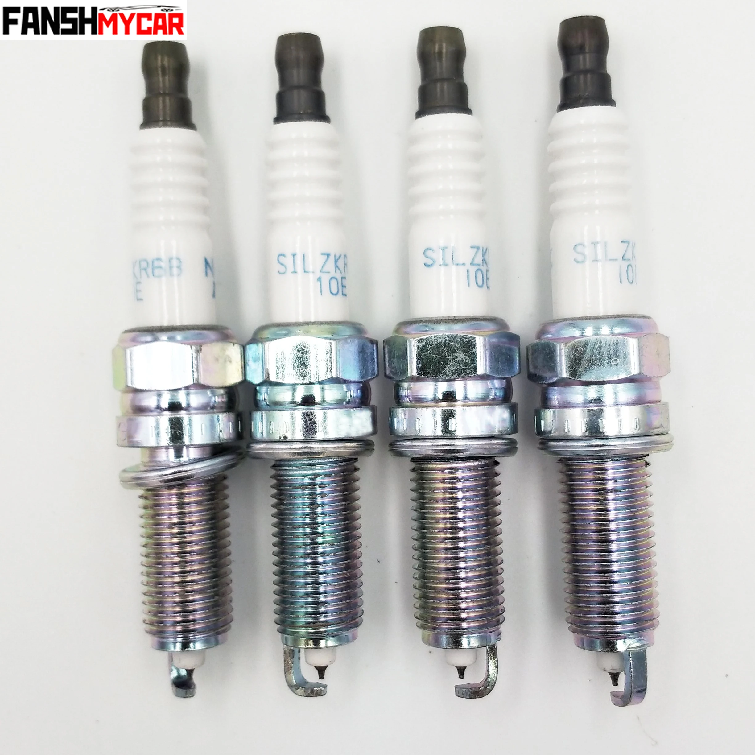 4 шт./лот SILZKR6B 10E SILZKR6B10E иридиевая Свеча зажигания для Hyundai Accent Veloster Kia Soul 18846 10060