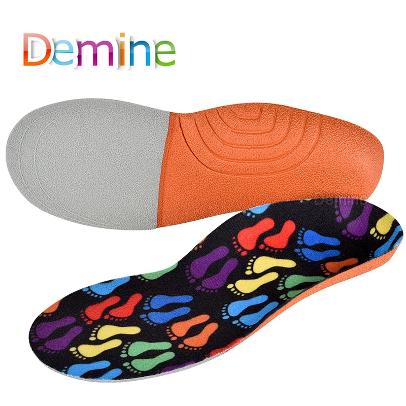 

Demine 3D Children Insole Flat Foot Arch Support Orthopedic Insoles Orthotic Shoes Sole XO-Legs Corrector Kids Inserts Shoe Pad