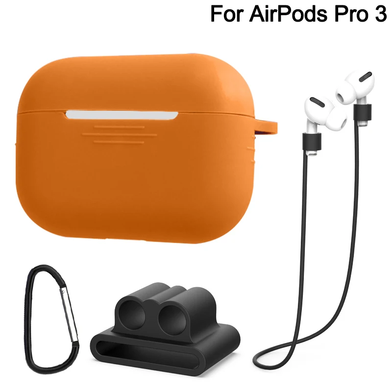 7 шт./компл. идеальный чехол для airpods 2 для airpods pro 3 Earpods чехол для IPad air стручки pro funda для airpod Чехол чехол Аксессуары