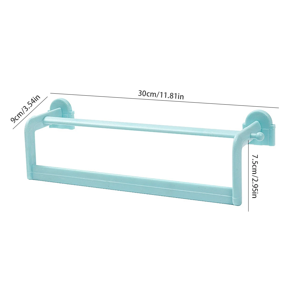 

Bathroom Hook Toilet Perforated Bathroom Finishing Rack Wipes Bar Towel Shelf Towel Storage Rack Wall-Mounted Kitchen Gadgets