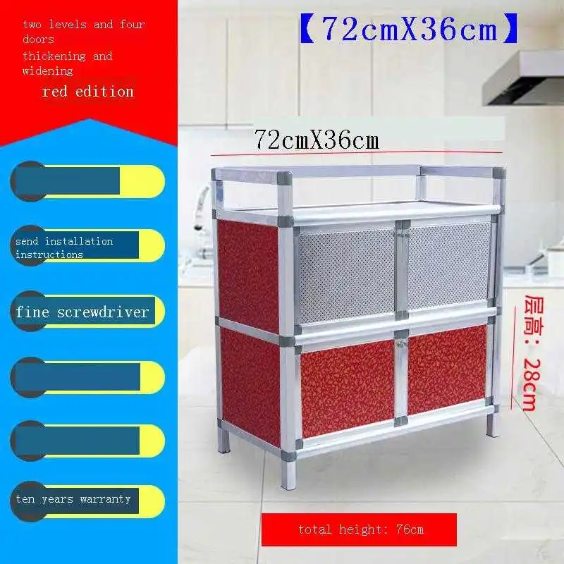 Kaplama Cubertero Para Cajones Reclaimed Aluminum Alloy Side Tables Cupboard Kitchen Furniture Mueble Cocina Cabinet Sideboard |