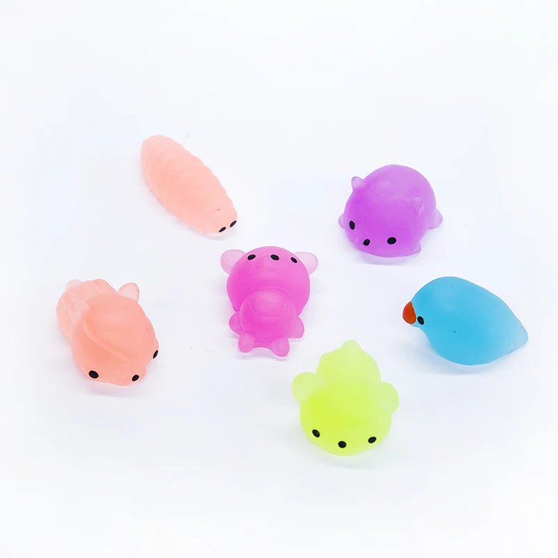 Светящиеся светящиеся игрушки для детей 1 шт. антистресс выдавливание теста