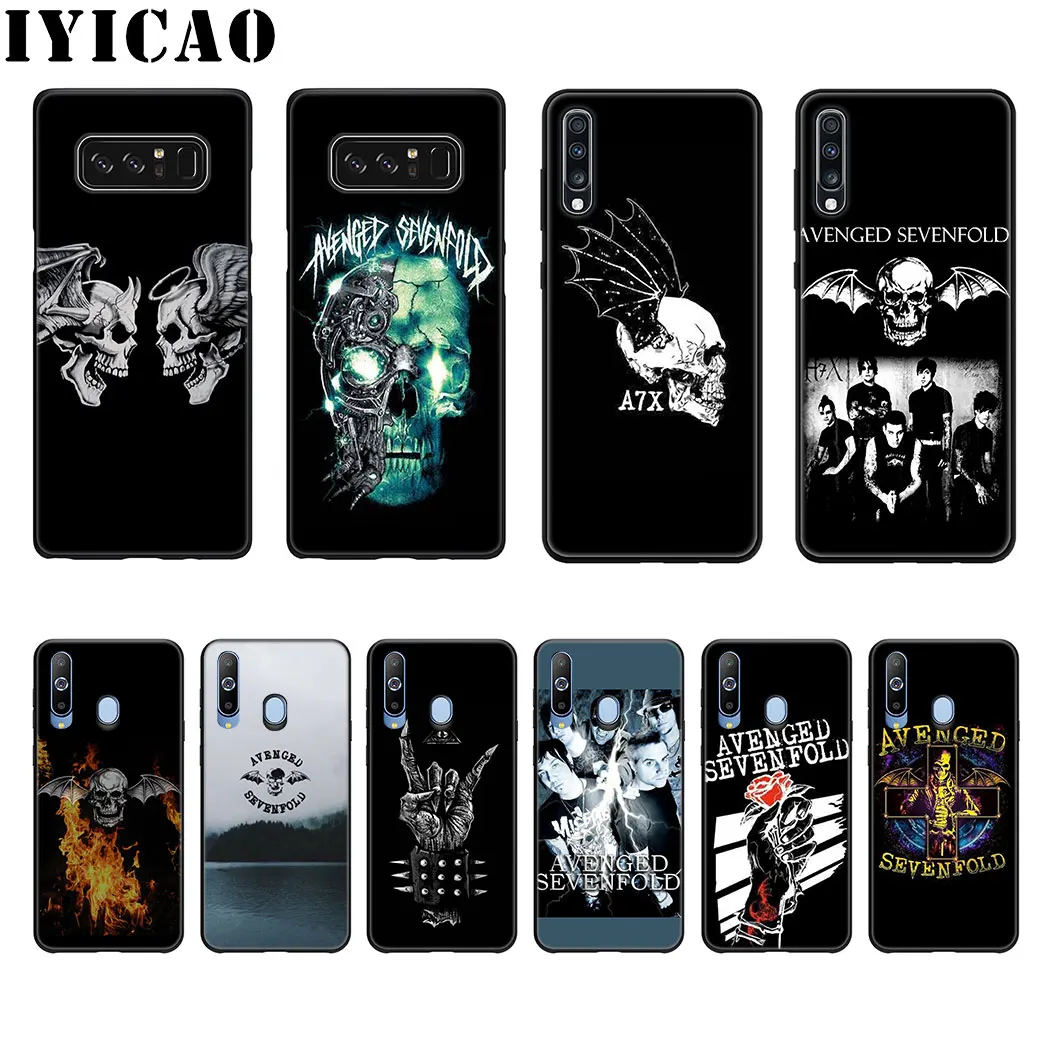 Avenged Sevenfold Мягкий силиконовый чехол для samsung Galaxy Note 8 9 10 Plus A50s A40s A30s A20s A10s TPU |