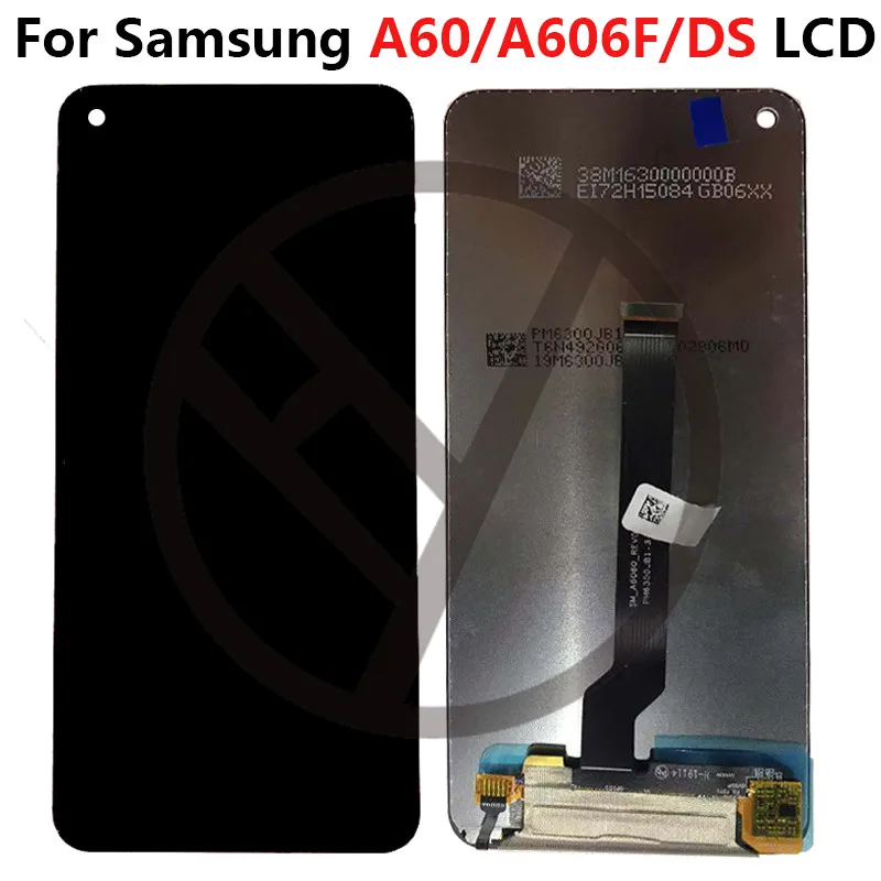 Для samsung galaxy A60 A606F/DS A6060 A606FD дисплей с сенсорным экраном дигитайзер в сборе для samsung A60 lcd
