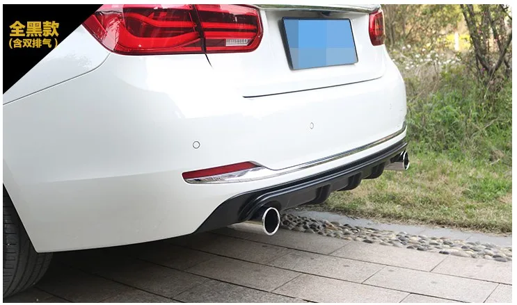 Для BMW F30 F35 316LI 320LI Задний Спойлер ABS задний бампер диффузор защитные бамперы для