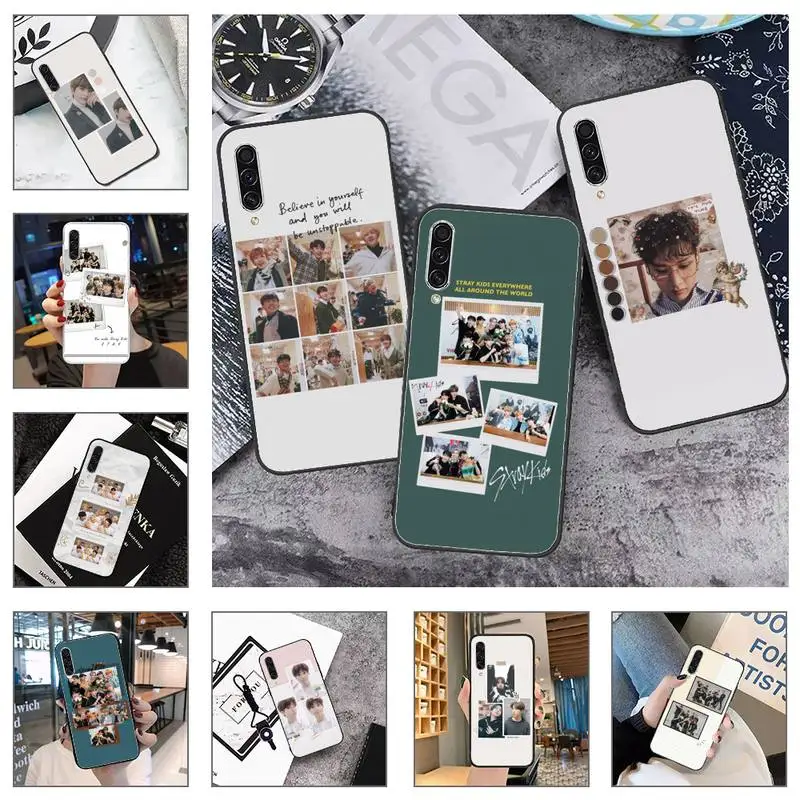 

stray kids Boy group kpop Phone Case For Samsung galaxy A S note 10 7 8 9 20 30 31 40 50 51 70 71 21 s ultra plus