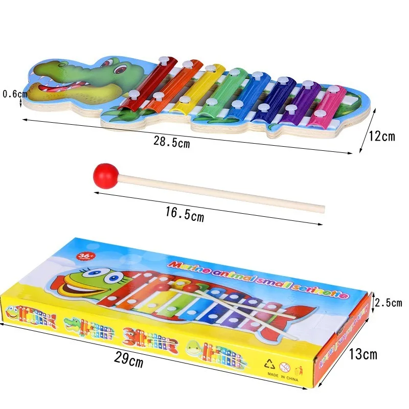 Восьми-тон пианино раннего образования игрушка для малышей музыкальный