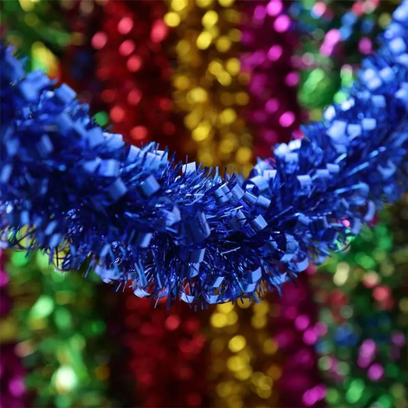 6.56ft Tinsel Garland All-purpose DIY Shiny Party Garland for Christmas Wedding