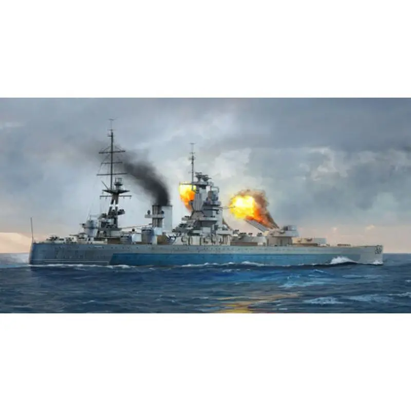 Trumpeter 06717 1/700 HMS Nelson 1944 — набор масштабной модели
