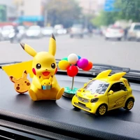 1 piece takara tomy free shipping metal car pokemon pikachu model boy car toy boy toy childrens favorite toy