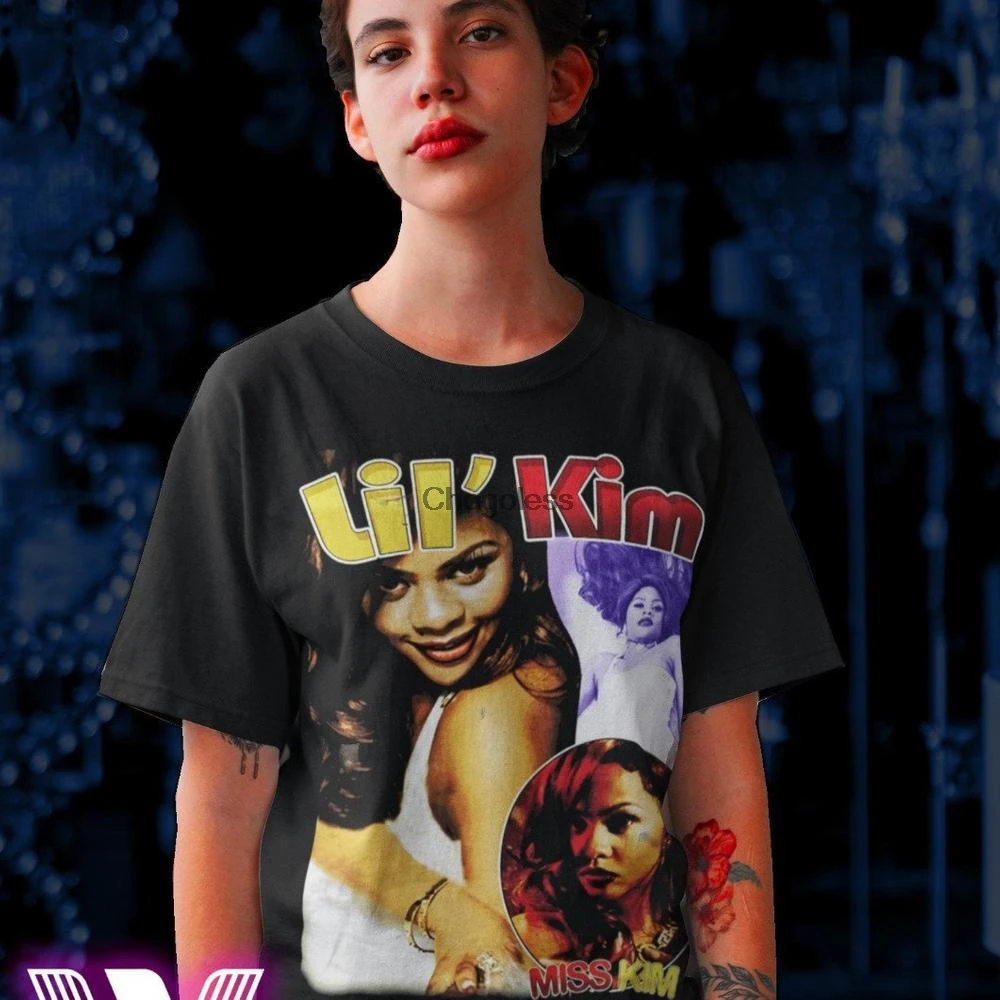 

Lil Kim 90's T shirt Miss Kim Tee