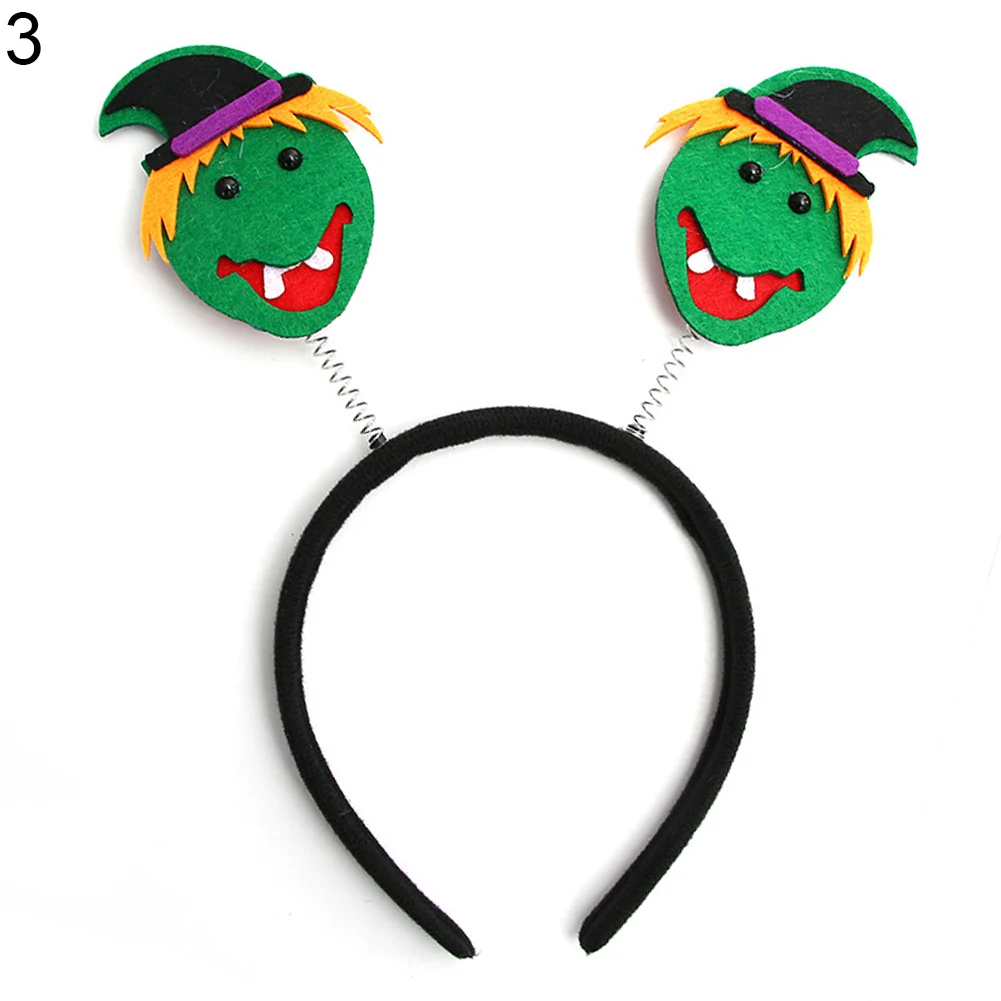 Хэллоуин волос 1 шт. с днем застежка в виде тыквы ведьма Скелет реквизит для