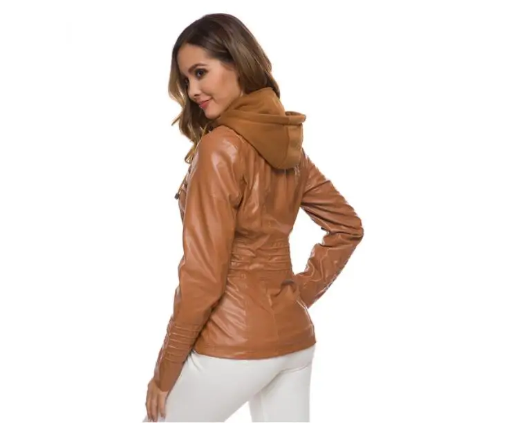 2018 Winter Faux Leather Jacket Women Casual Basic Coats Plus Size 7XL Ladies Basic Jackets Waterproof Windproof Coats Female 50 images - 6