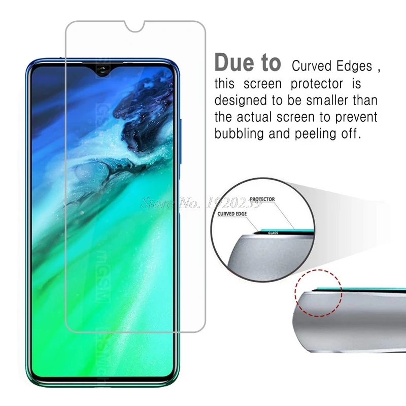 Защитная пленка для экрана LG Q70 LM-Q730N закаленное стекло 9 H Высококачественная