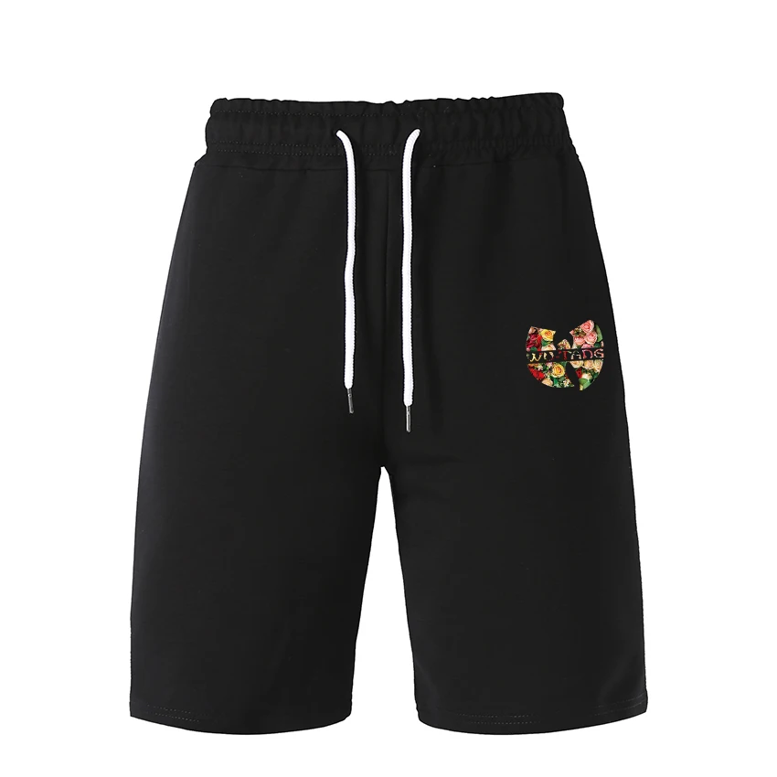 

New Spring And Summer 5 Solid Color Print Men's Casual Shorts Jogging Pants Sleep to Wear Men's Lace-up Shorts Sports Shorts