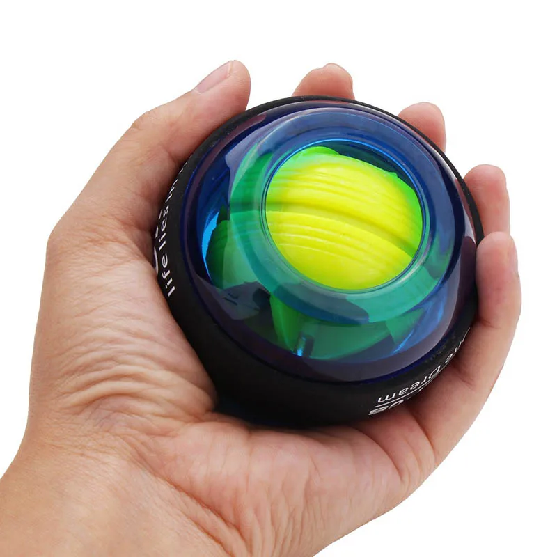 

LED Gyroscope Powerball Gyro Power Wrists Ball Arm Exercise Force Strength Training Energyball Home Gym Sports Fitness Gadgets