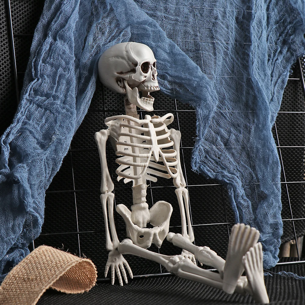 40 см товары для Хэллоуина имитация человеческой тыквы скелеты череп украшение