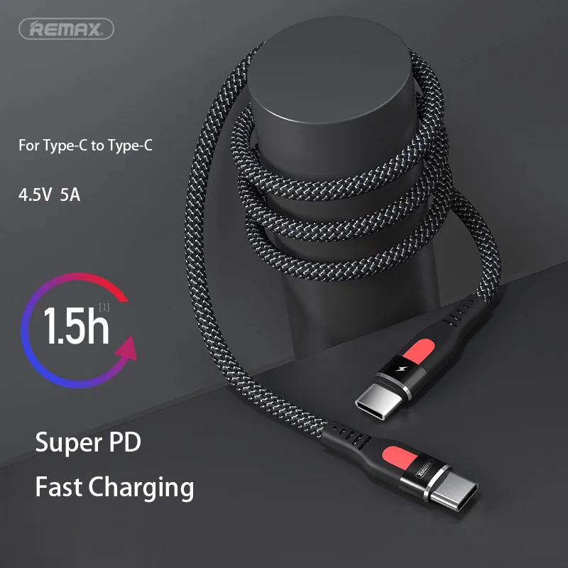 Кабель зарядный Remax с USB Type-C на Lightning 18 Вт | Мобильные телефоны и аксессуары