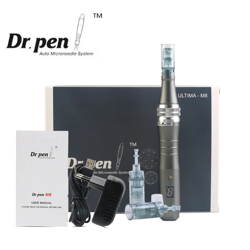 Dr. Pen Ultima M8 Professional Derma Pen Wireless Powerful dr pen Electric Mircroneedling Pen Mesotherapy Skin Care Machine