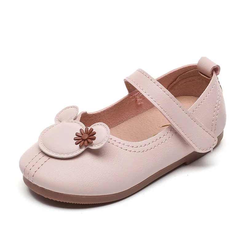 

Girls Leather Shoes Kids Toddlers Children Flats Black Party Shoes Classic Sweet Soft Cute Casual Shoes 21-30 Spring Autumn New