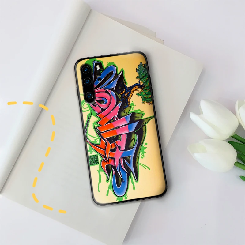 Граффити тату для huawei Honor 6A 7A 3 Гб оперативной памяти Pro 7X 8X 9X 8 9 10 Lite Plus Примечание