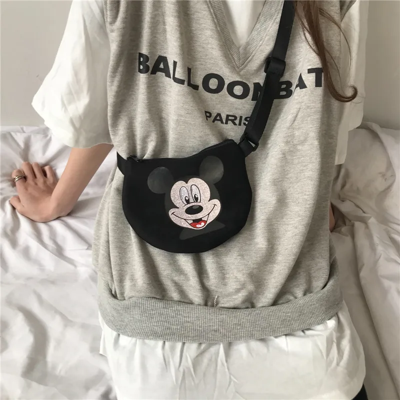Сумка-мессенджер Disney с милыми мультяшными рисунками маленькие нагрудные сумочки