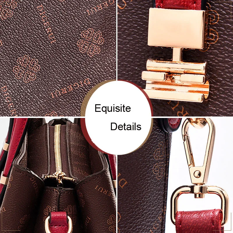 

2020 Women New Totes Bag PU Leather Handbag Ladies Shoulder Bag for Women Messenger Cross-body Bag Sac a Main
