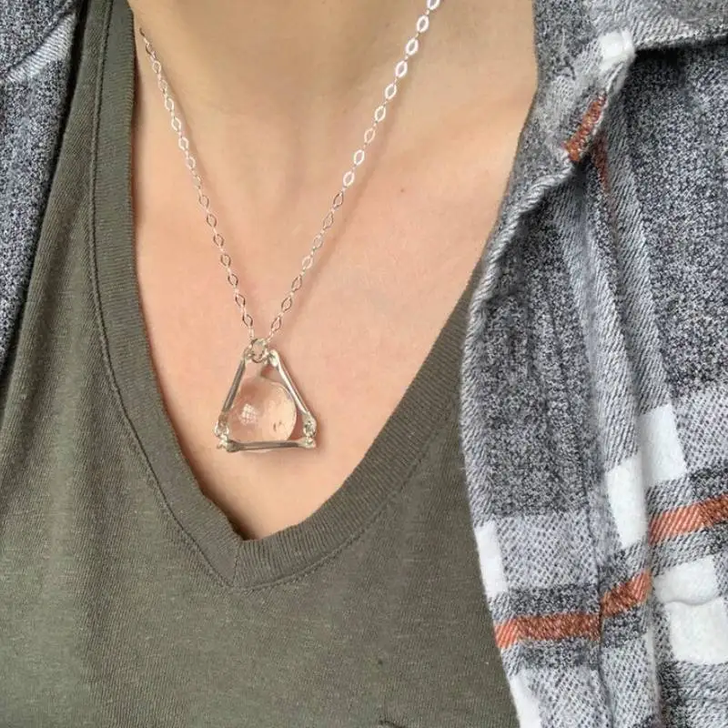 

Колье хрустальный шар/кварцевая Сфера/лечебный кристалл/Хрустальная Сфера/Стерлинговое Серебро/хрустальное ожерелье