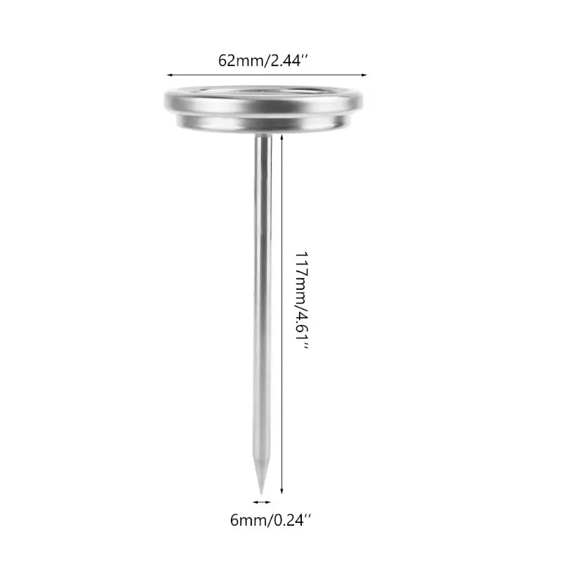 

Kitchen Food Meat Thermometer Stainless Cooking BBQ Steak Temperature Probe C/F