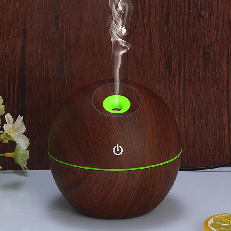 

Увлажнитель воздуха, USB диффузор эфирных масел, ультразвуковой очиститель воздуха, светодиодный ночник 7 цветов для домашнего офиса