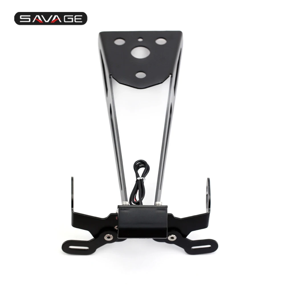 Номерных знаков держатель светодиодный свет для YAMAHA YZF R125 MT 125 2015 2020 19 18 17 мотоцикл