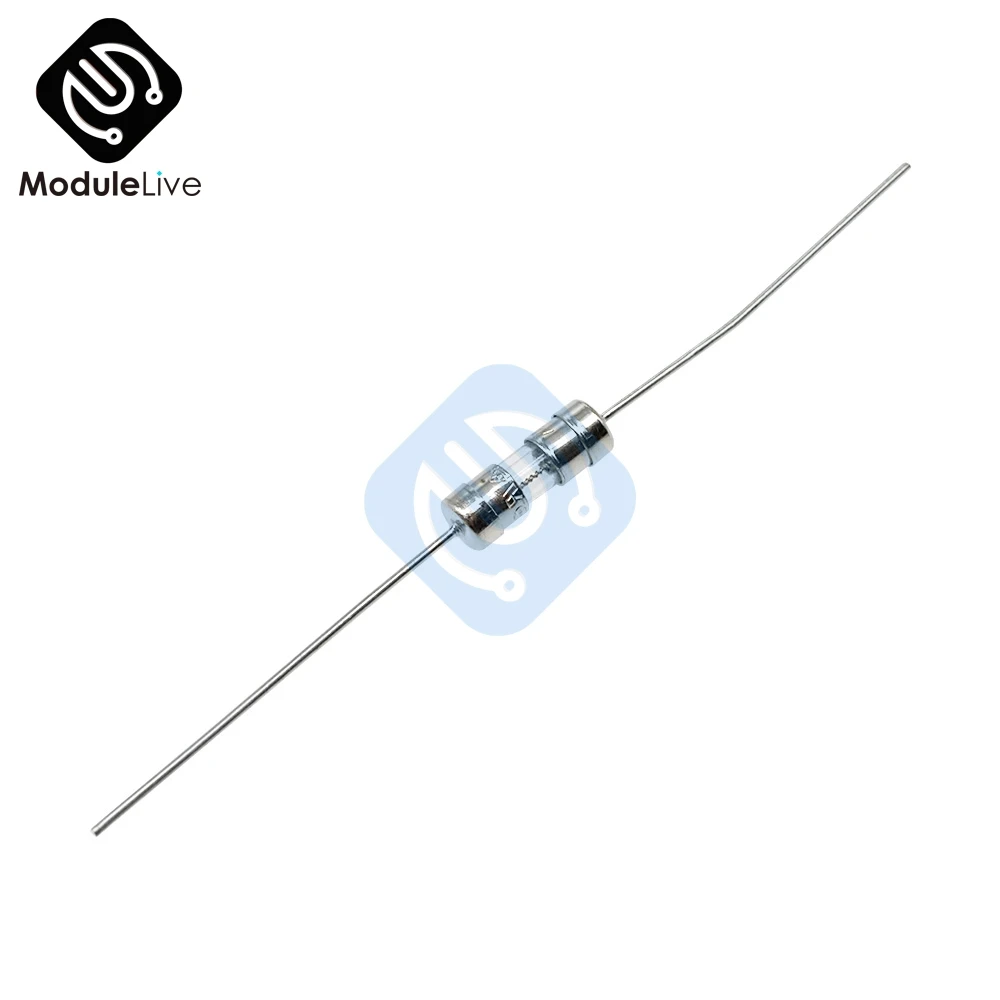 10 шт./лот 3 6*10 мм предохранитель быстрый удар с штифтом стеклянная трубка 0.5A 1A 1.5A 2A