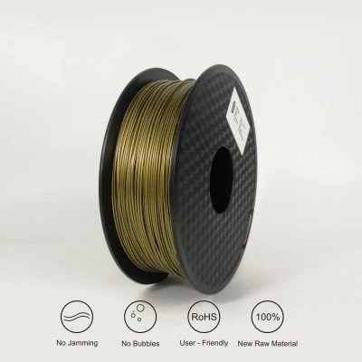 Bronze ABS нить для 3D принтера 1,75 мм 1 кг материалы для печати 3D пластиковые нити для печати бронзовые - Цвет: Bronze