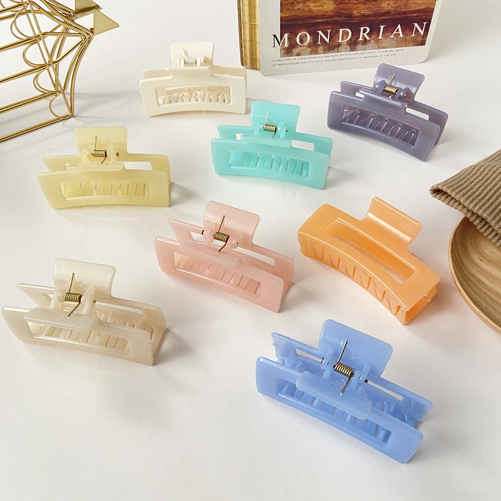 

Vintage Hair Claws for Women Simple Claw Clip High Quality Large Geometric Hair Clips for Hair Girls Hair Clip Hair Accessories