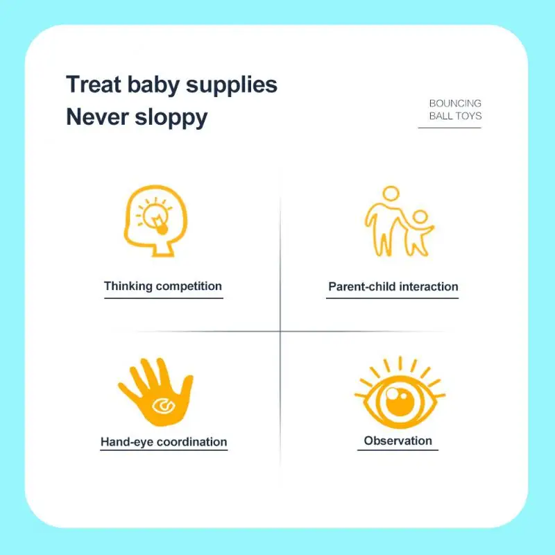 Детский прыгающий мяч для родителей и детей настольная игра карточная