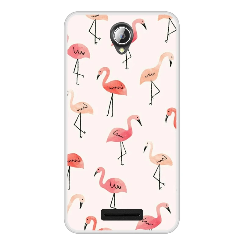 Чехол для Lenovo A5000 Мягкий Силиконовый ТПУ шикарный с рисунком чехол телефона в