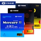YINHE Mercury II  Mercury 2 YINHE 9000 резина для настольного тенниса Galaxy 9000d 9000e Pips-In Original YINHE резина для пинг-понга