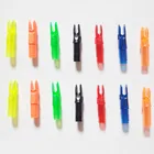 Наконечники для стрел, 15 шт., внутренний диаметр 6,2 мм, двойной фиксатор, углеродный вал для стрел, для лука и стрел из 6,2 углеродного стекловолокна