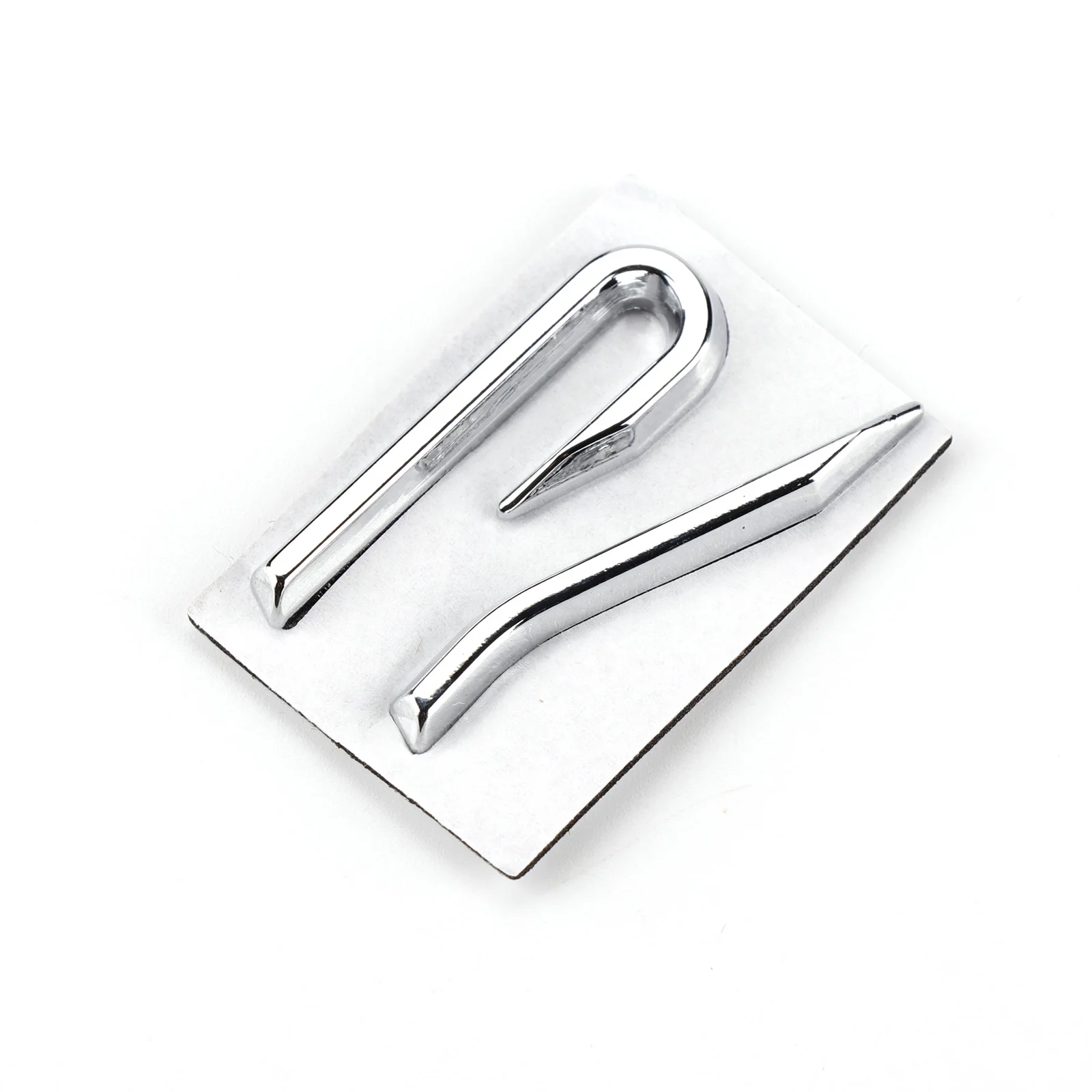 Серебряный Задняя Крышка багажника R 3D значок логотип наклейка автомобильная с