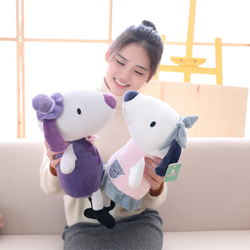 30 см 40 супер кавайная пара Момо собака животные красивая кукла на День святого